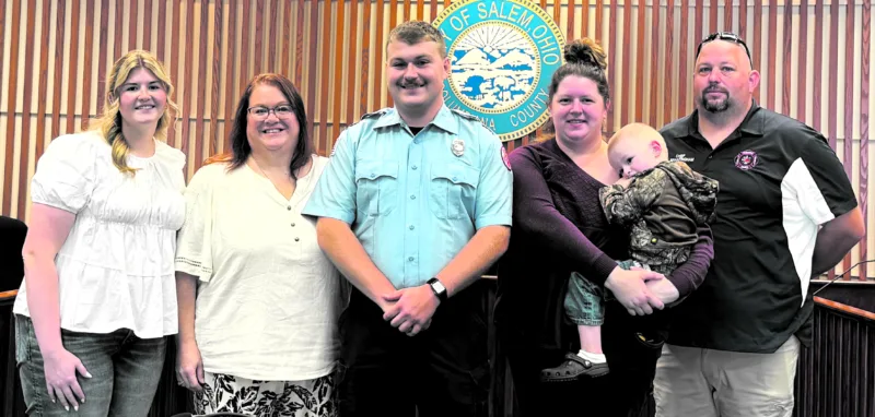 Salem Fire Department welcomes new member